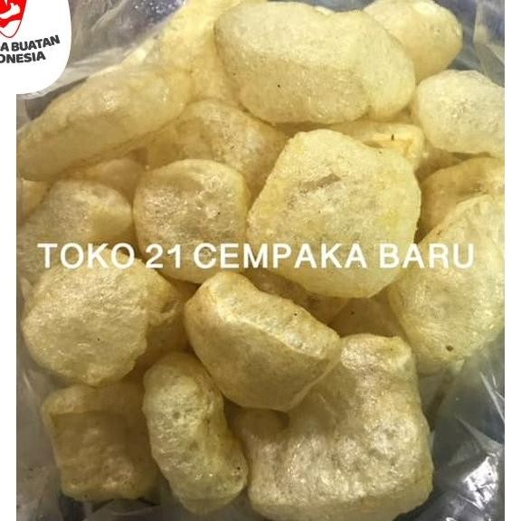 

Kerupuk Kulit Sapi Rasa Asin 500 Gram | Krupuk Kulit 500G Rambak