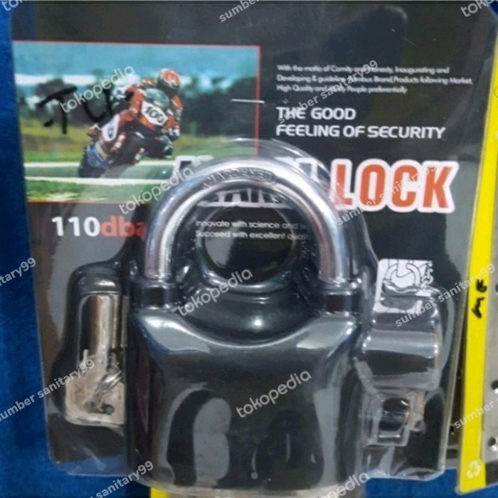 GEMBOK PAGAR RUMAH/GEMBOK ALARM,ANTI MALING