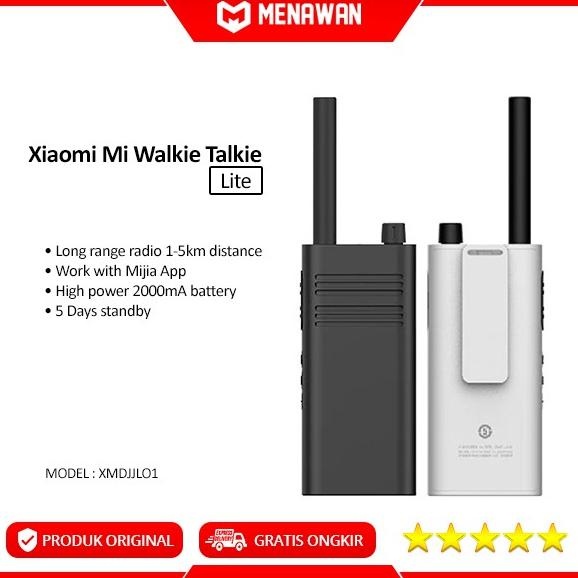 Xiaomi Mi Walkie Talkie Lite HT Intercom Mijia Smart Walkie Talkie