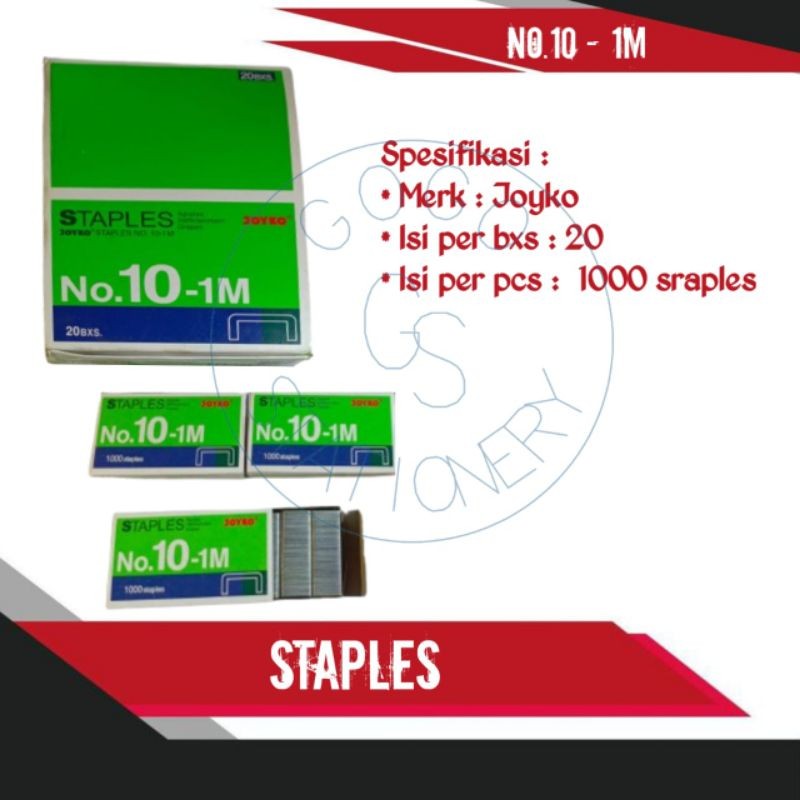 

ISI STEPLES JOYKO NO. 10