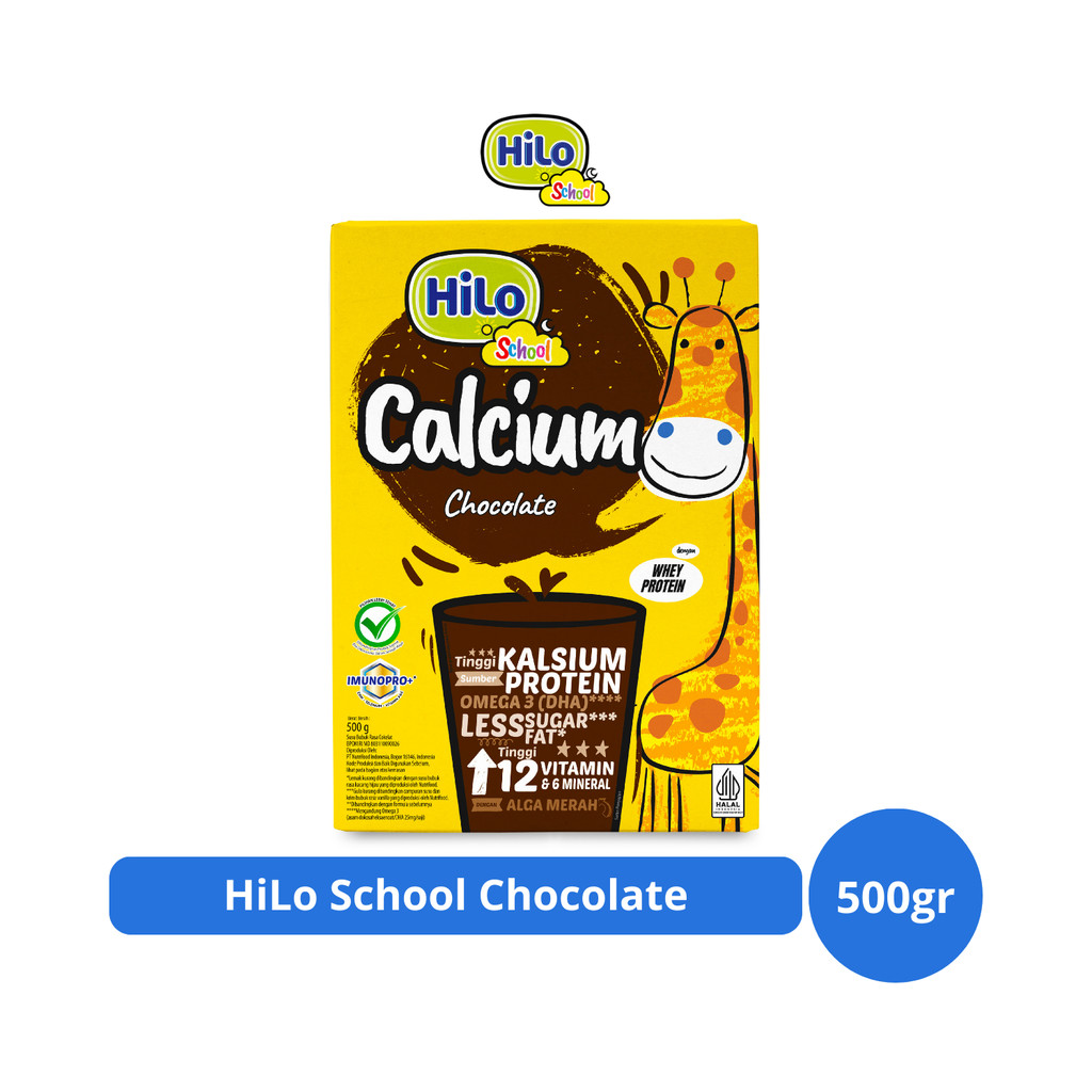 

HiLo School Calcium Chocolate 500gr