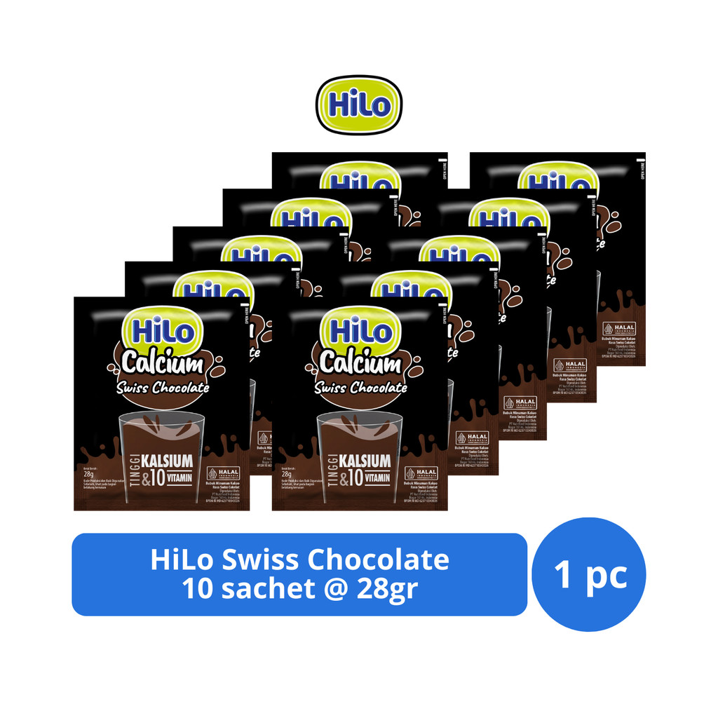 

HiLo Calcium Swiss Chocolate 10s @ 28gr