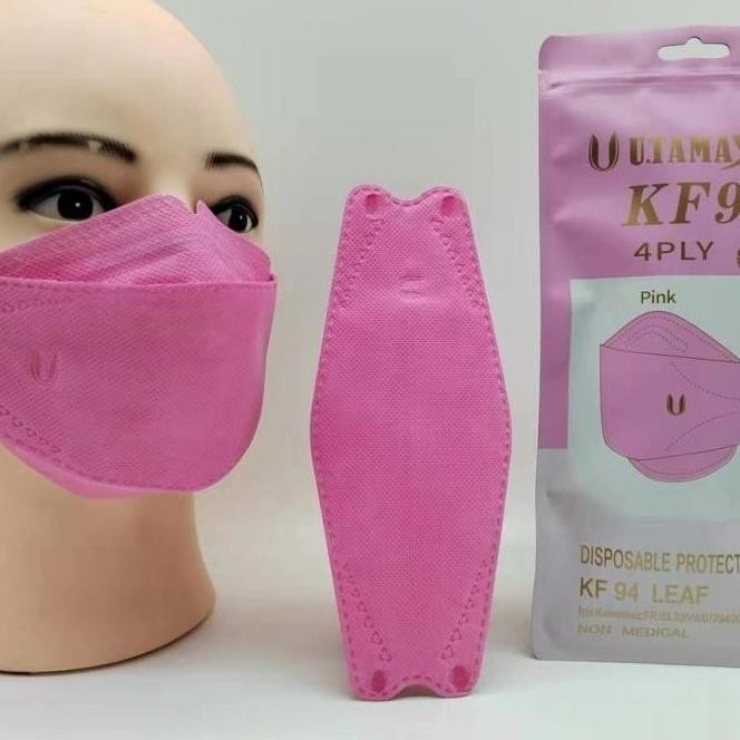 (Utamaxcare) Masker Utama KF94 Model Korea 4Ply isi 10 Pcs