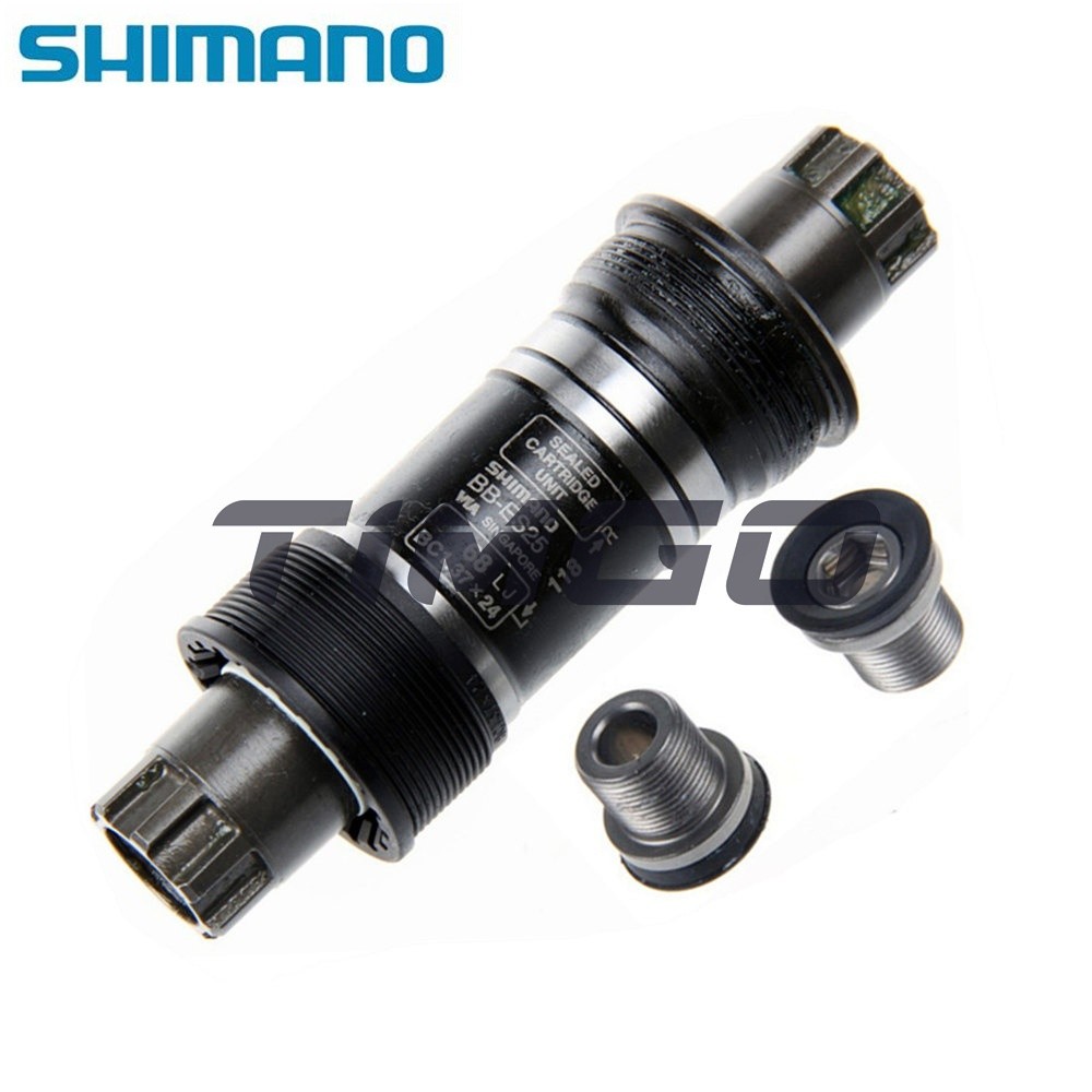 Shimano BB-ES300 BB-ES25 Octalink V2 Braket Bawah Tersegel 68×113/118/121/126mm Benang Inggris BC1.3