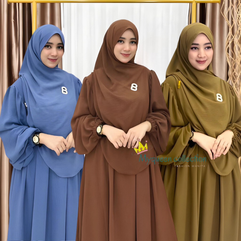 Gammis Busui Kekinian 2024 Baju Gamis Wanita Terbaru Bsju Gamis Casual Bju Wnta Kekinian Buju Gmis G