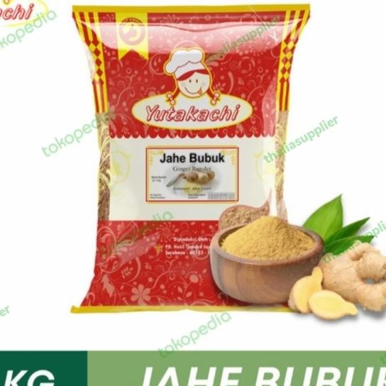 

Yutakachi Jahe Bubuk 1Kg, Bubuk Mudah Larut Campuran Makanan/Numan