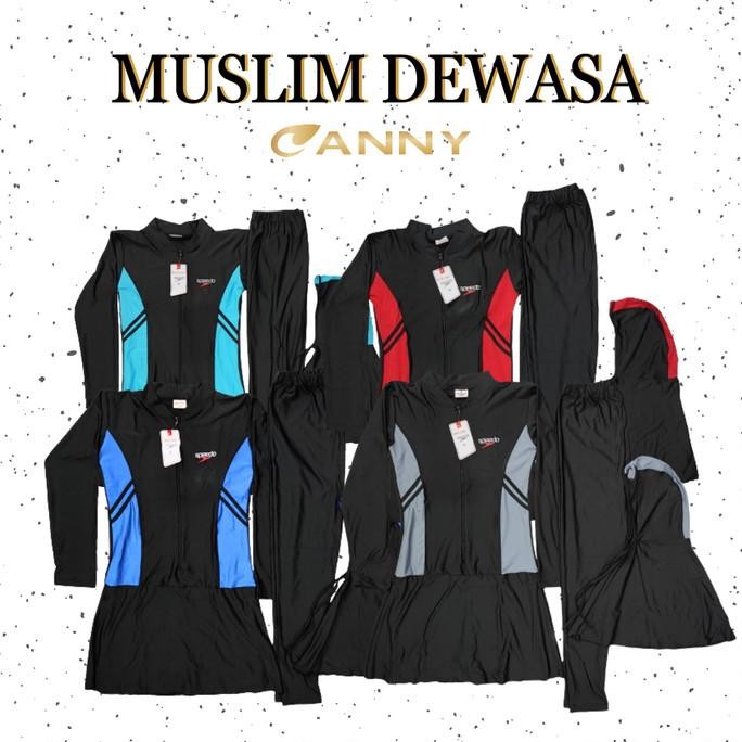 ANNY'S baju renang muslim SPEEDO jumbo/ Baju renang muslim JUMBO '