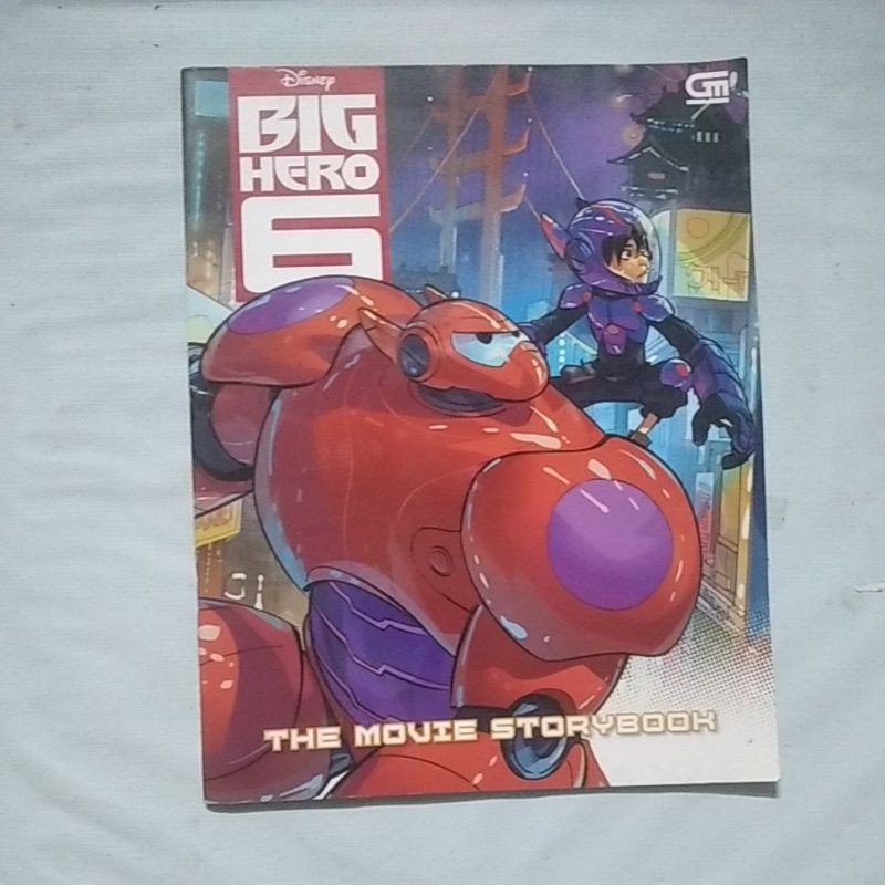 Buku cerita anak Disney Big Hero 6 The Movie Storybook