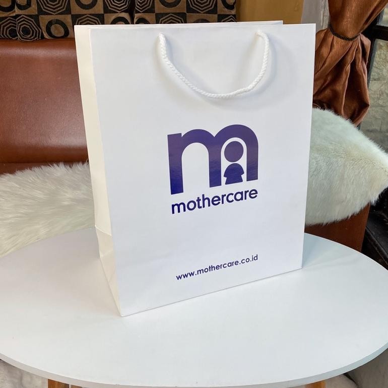 

VIRAL Paper Bag Mothercare Putih Size Besar Bungkus Kado Hadiah Anak tru-63