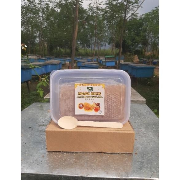 

Big Sale Madu Sarang Asli Sarang Madu Raw Honey Madu Mentah Honeycomb Madu Melifera 250 Gram High Quality