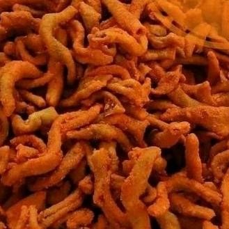 

Big Sale Keripik Usus Pedas Daun Jeruk 500G Murah