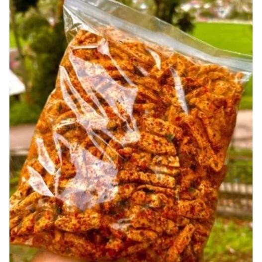 

Buruan Raja Rasa !!!! Basreng Original Dan Pedas 1 Kg Estra Daun Jeruk Grosir