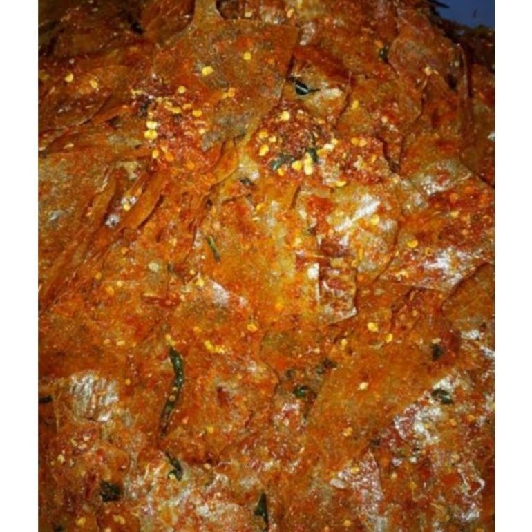 

Terpercaya Keripik Kaca Pedas Daun Jeruk 500Gram Premium