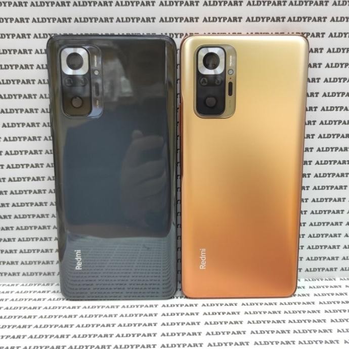 Baru  Backdoor Backcover Casing Housing Fullset Xiaomi Redmi Note 10 Pro Ori