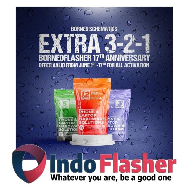 Baru !! Borneo Schematic Hardware Solution Single Skematik Borneo Flasher 1 Pc