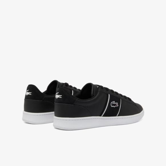 Sepatu Sneakers Pria Lacoste Carnaby Set Cgr Trainers - Black (48Sma0013-312) Original Lustforsidez