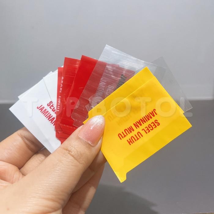 Segel Botol / Segel Plastik Tutup Botol