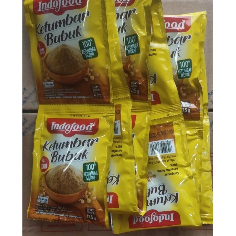 

Ketumbar Bubuk Indofood 12,5 G Per Renceng - Kraton Tanjung Mart