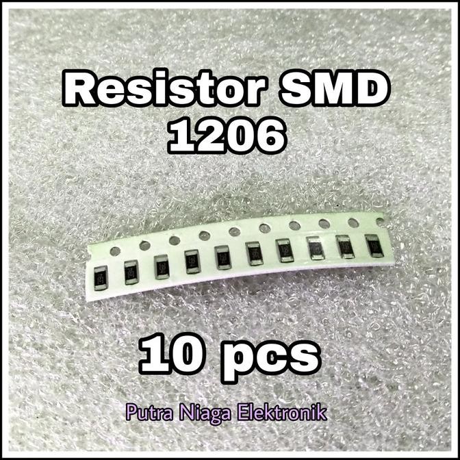 Update (20pcs) Resistor SMD 1206 9,1 Ohm Chip 9R1 Tahanan SMD1206 9,1R putr4n dijamin