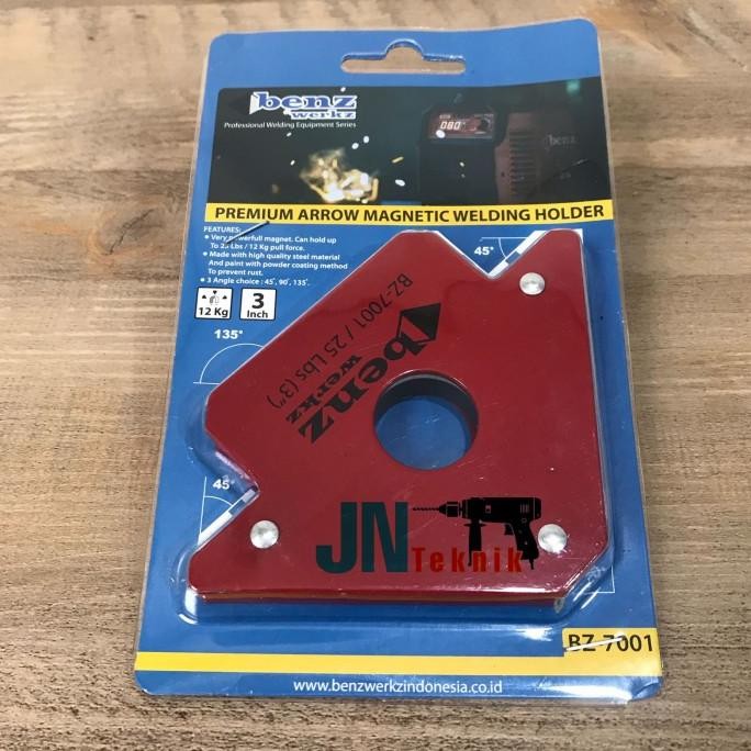 Update SIKU MAGNET BENZ 3 INCH / MAGNETIC WELDING HOLDER 3 INCH BENZ jnt3k Kualitas Baik