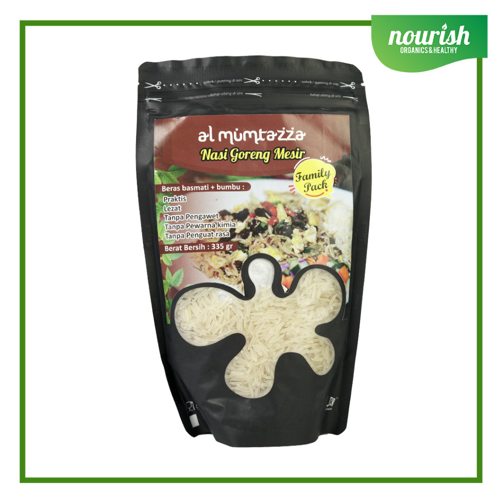 

Terlaris! AL MUMTAZZA Beras + Bumbu Instant/Kebuli/Bukh/Mandhi HALAL,NO MSG 350g