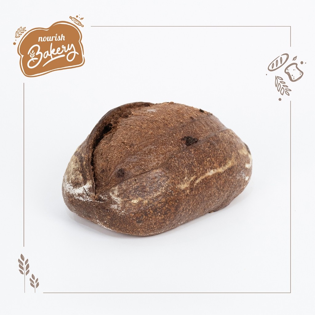 

DEB Country Chocolate - 100% Sourdough Country Bread Long Fermentation (Vegan) 600gr