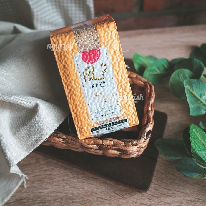 

Kaze Organic Japonica Brown Rice Zero Sugar (Beras Jepang) 500gr