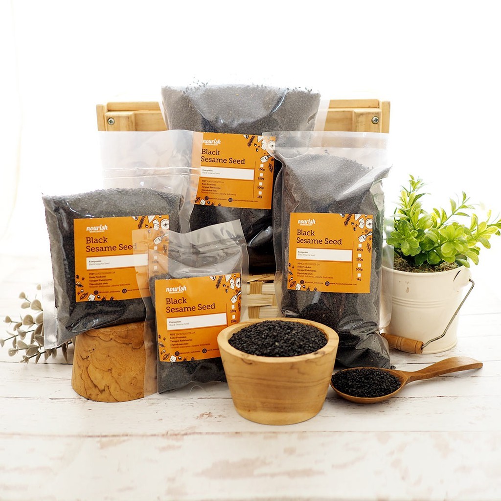 

Terlaris! Wijen Hitam (B Sesame Seed) gr