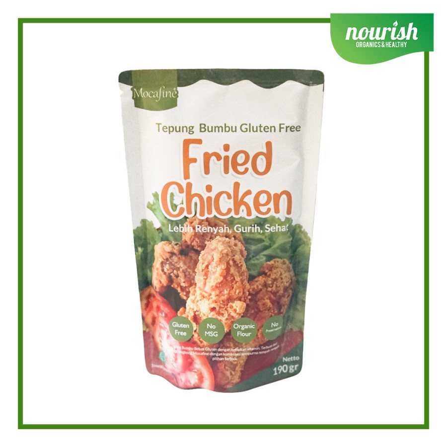 

Mocafine Tepung Bumbu GF Fried Chicken 190gr