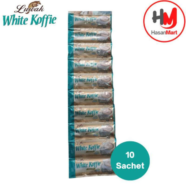 

Kopi Luwak White Koffie | Coffee Premium Less Sugar [10 Sachet]