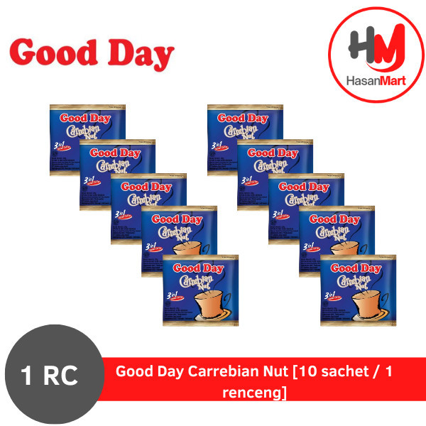 

Good Day Carrebian Nut [10 sachet / 1 renceng]