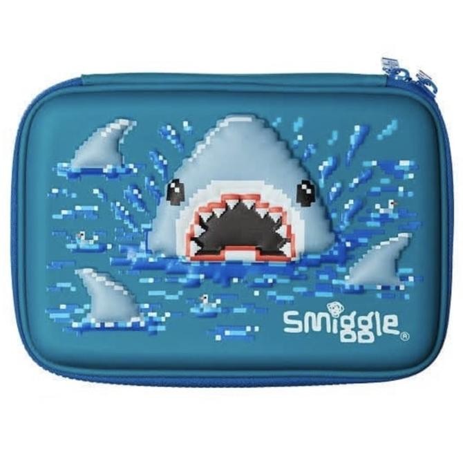 

SMIGGLE PENCIL CASE HARDTOP BEYOND SHARK KOTAK PENSIL SMIGGLE SHARK