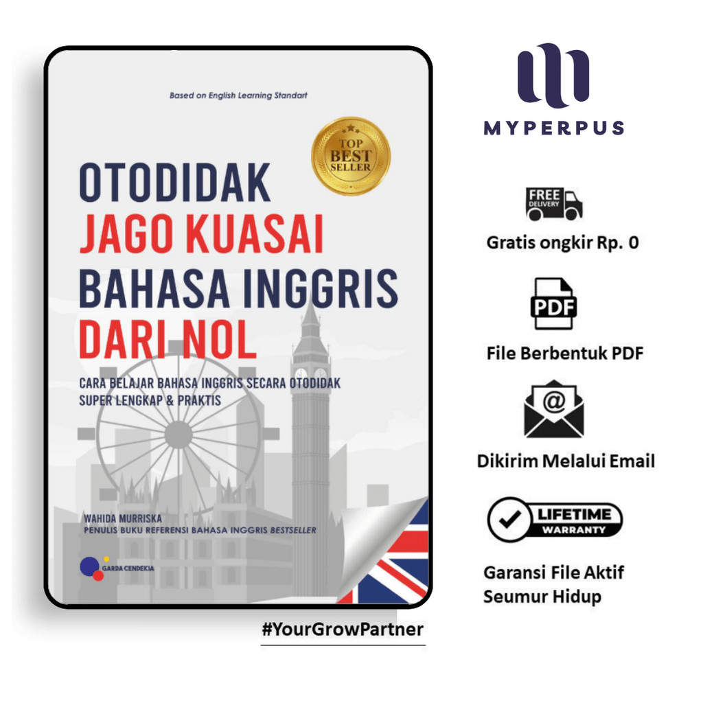 

535. OTODIDAK JAGO KUASAI BAHASA INGGRIS DARI NOL (MP)