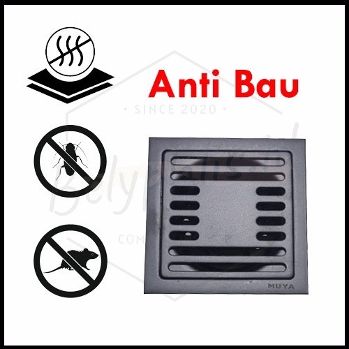 Floor Drain Hitam Floor Drain Anti Bau Smart Drain Anti Serangga