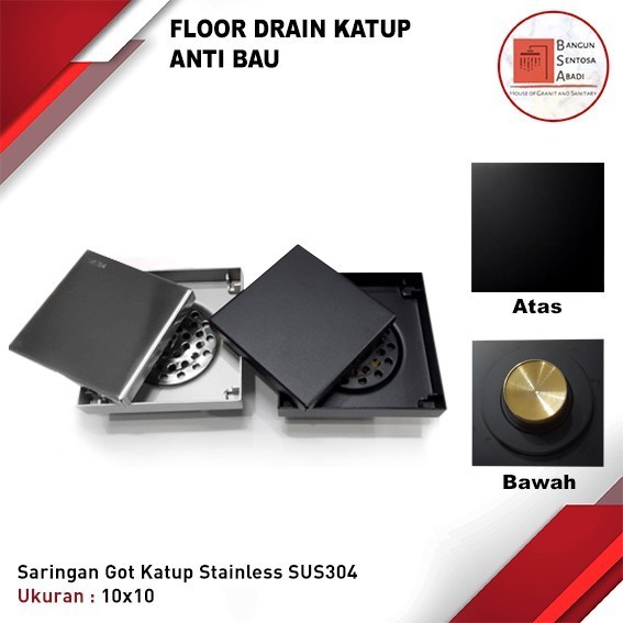 FLOOR DRAIN ANTI BAU / FLOORDRAIN / FLOOR DRAIN ANTI SERANGGA KATUP