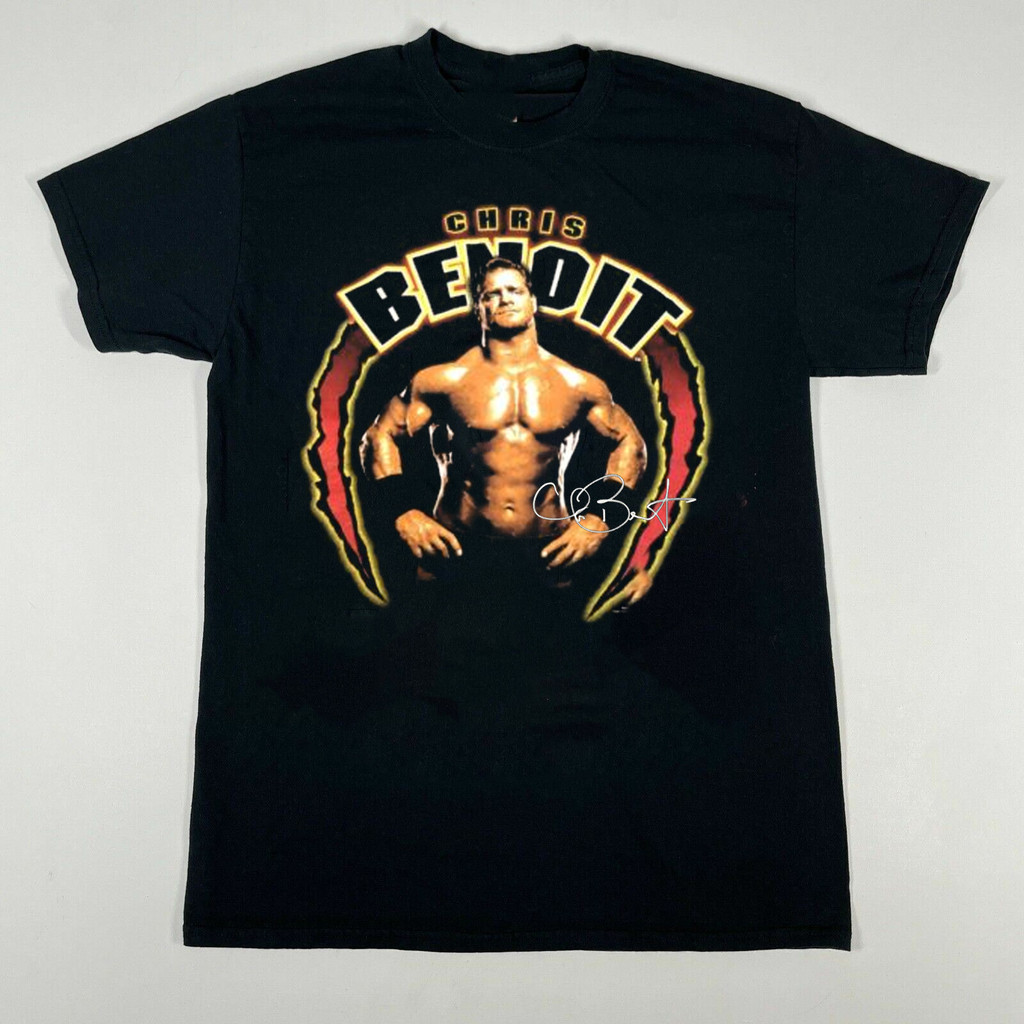 Hadiah Katun Chris Benoit Langka Untuk Penggemar Kaos S2345Xl Hitam Tmb947