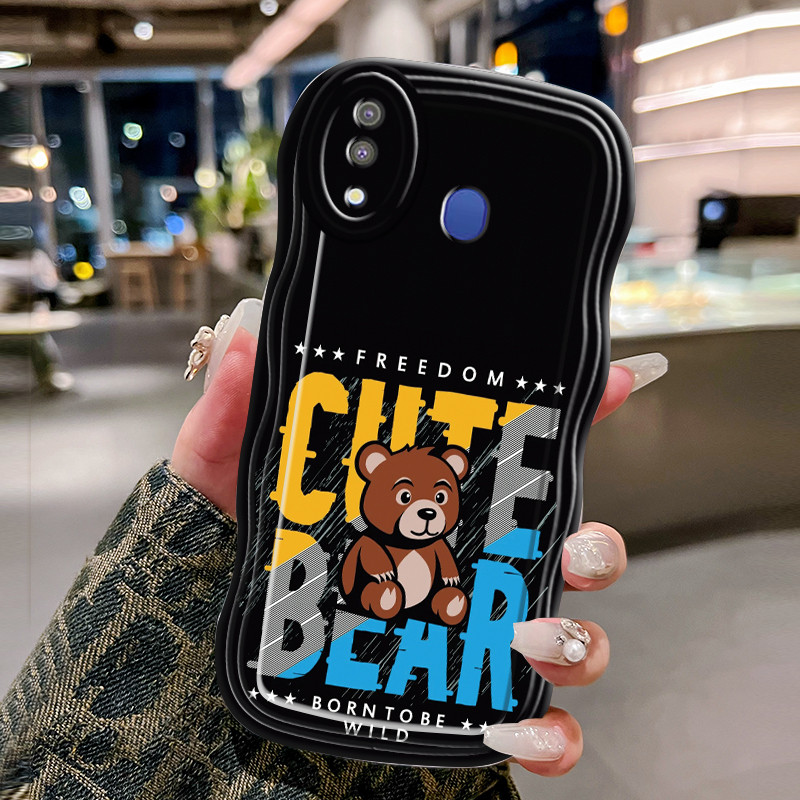 Casing Hp Untuk Samsung Galaxy M20 Case Casing HP pola beruang Kasing Softcase baru Kesing Silikon g