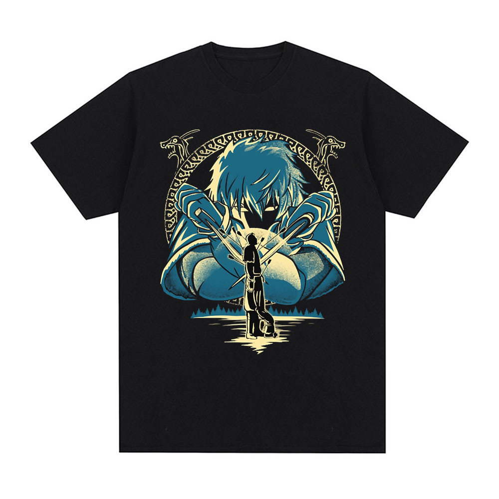 Kaos Anime Jepang Vinland Saga Thorfinn Karlsefni Kaos Pria