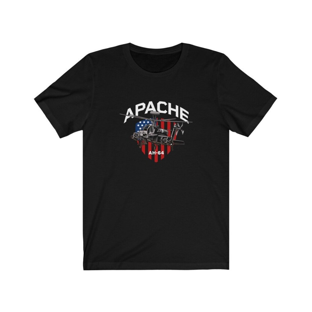 Ah64 Apache Serangan Helikopter Tshirt Tshirt