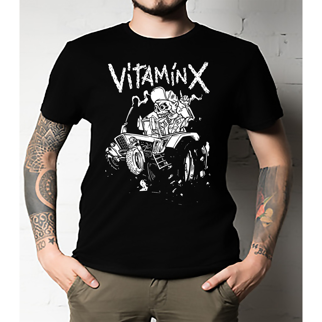 Vitamin X Kaos Klasik Semua Ukuran