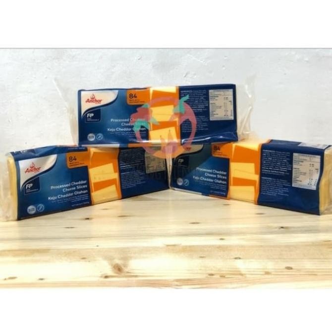 

Anchor Cheddar Red Slice 1kg 84 slice