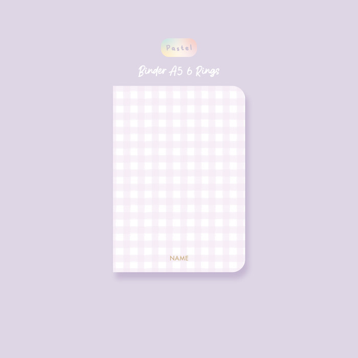 

Amberela Binder A5 6 Rings - Hard Cover