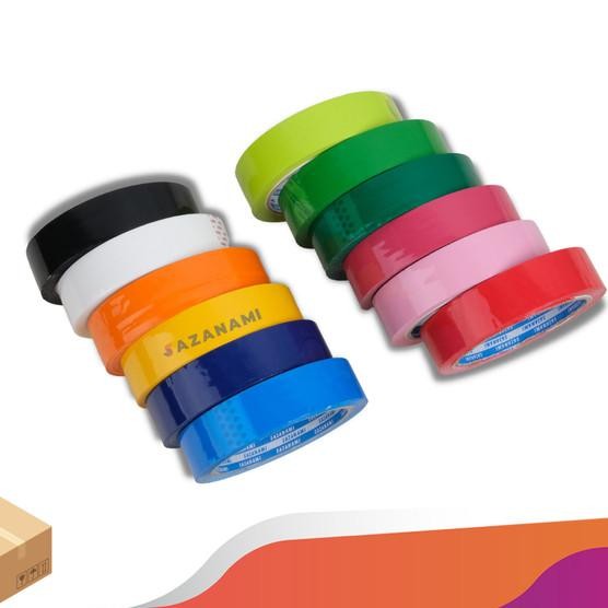 

1 Pa Isolasi Warna 1" Inch 24Mm X 50M Sazana Lakban Warna Warni