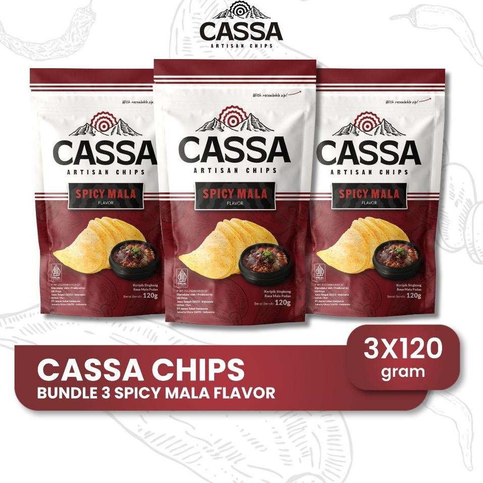 

Cassa Chips Spicy Mala 120gr x 3pcs