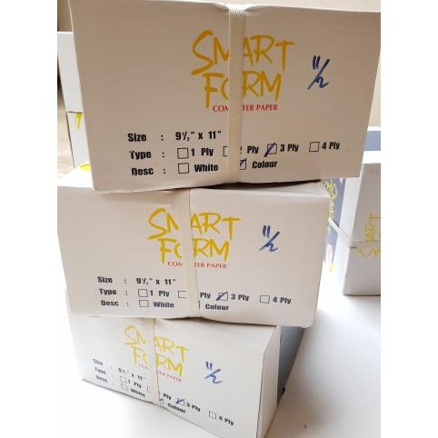 

Continuous Form 3 Ply/2 Ukuran 9.511 Smart Form. K3 Cacah 2