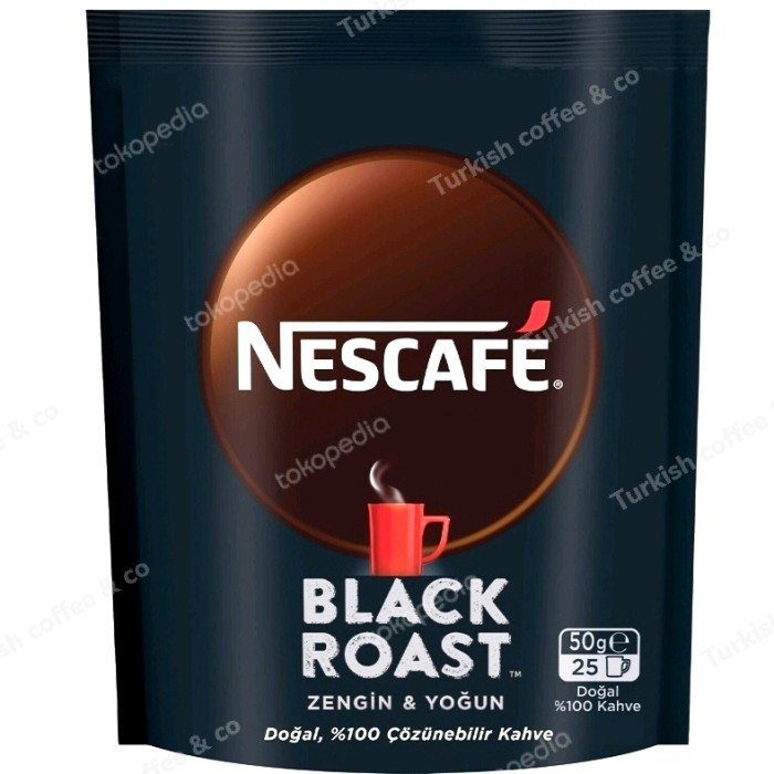 

Nescafe Black Roast Turki Rich & Intense 50 G