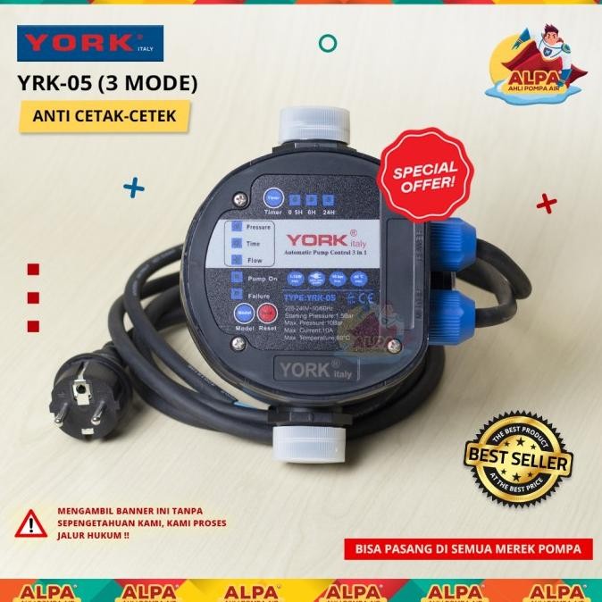 APC YORK-05 Automatic Pressure Control Otomatis Pompa York Dorong