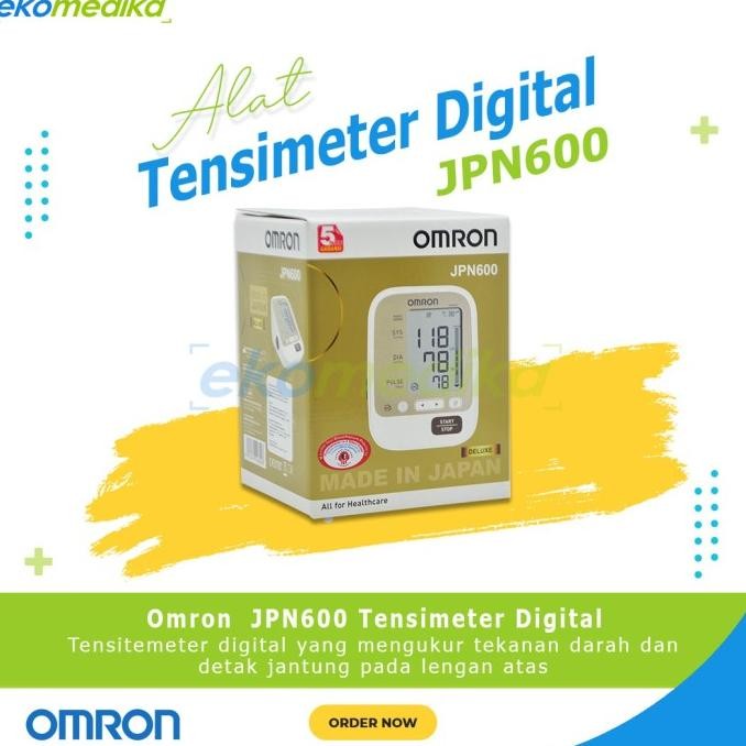 Best Produk Tensimeter Omron Jpn 600 / Tensi Digital Omron Jpn600