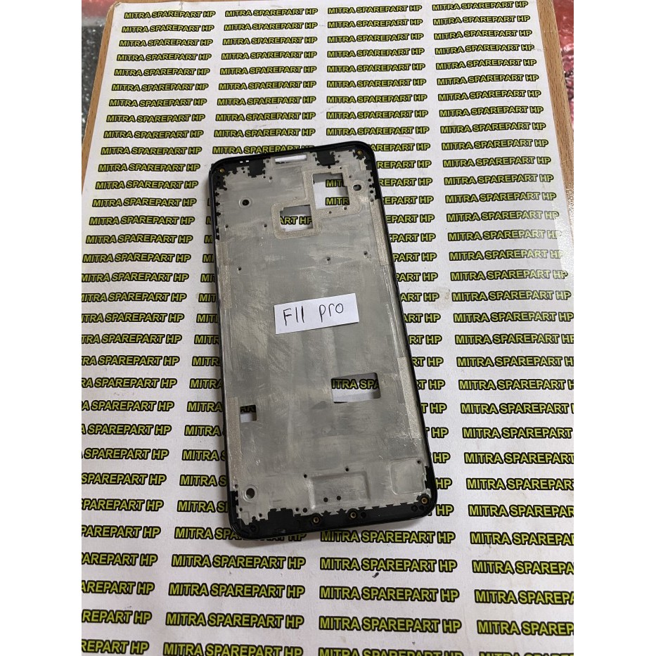 FRAME BEZEL DUDUKAN LCD TULANG TENGAH OPPO F11 PRO ORIGINAL