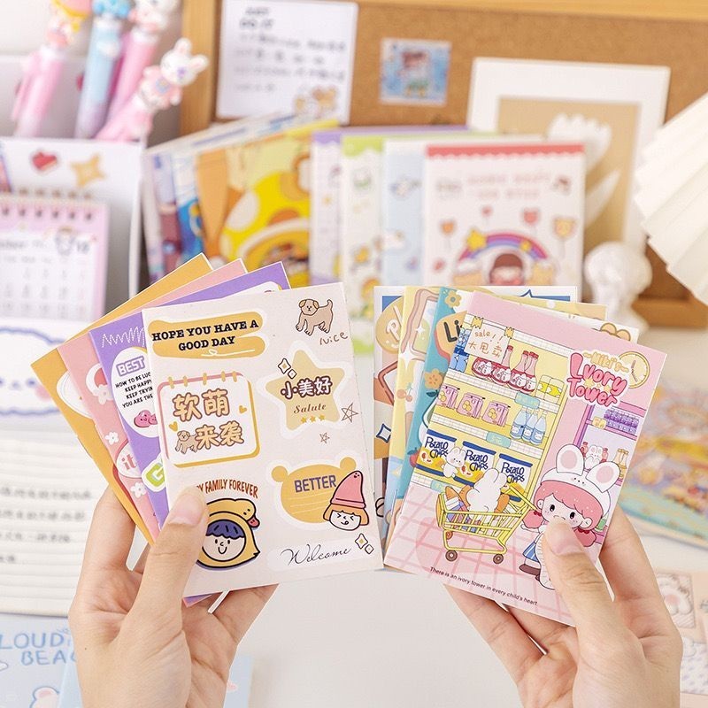 

Buku Tulis Mini Motif Lucu Buku Catatan Kecil Notebook Mini (Thehanscorner)